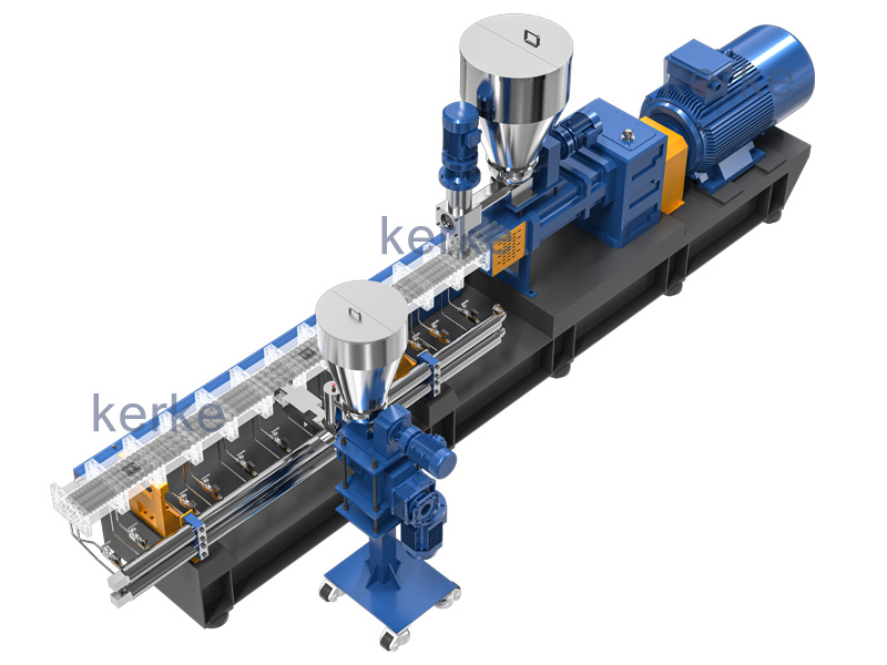 WHAT ARE THE ADVANTAGES OF TRIPLE SCREW EXTRUDER ?